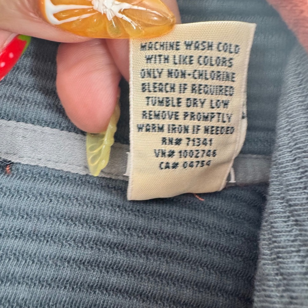 L.L. Bean - Fleece Vest Ribbed Full Zip 521644 - Orange - XXL - Mens - Picture 8 of 8